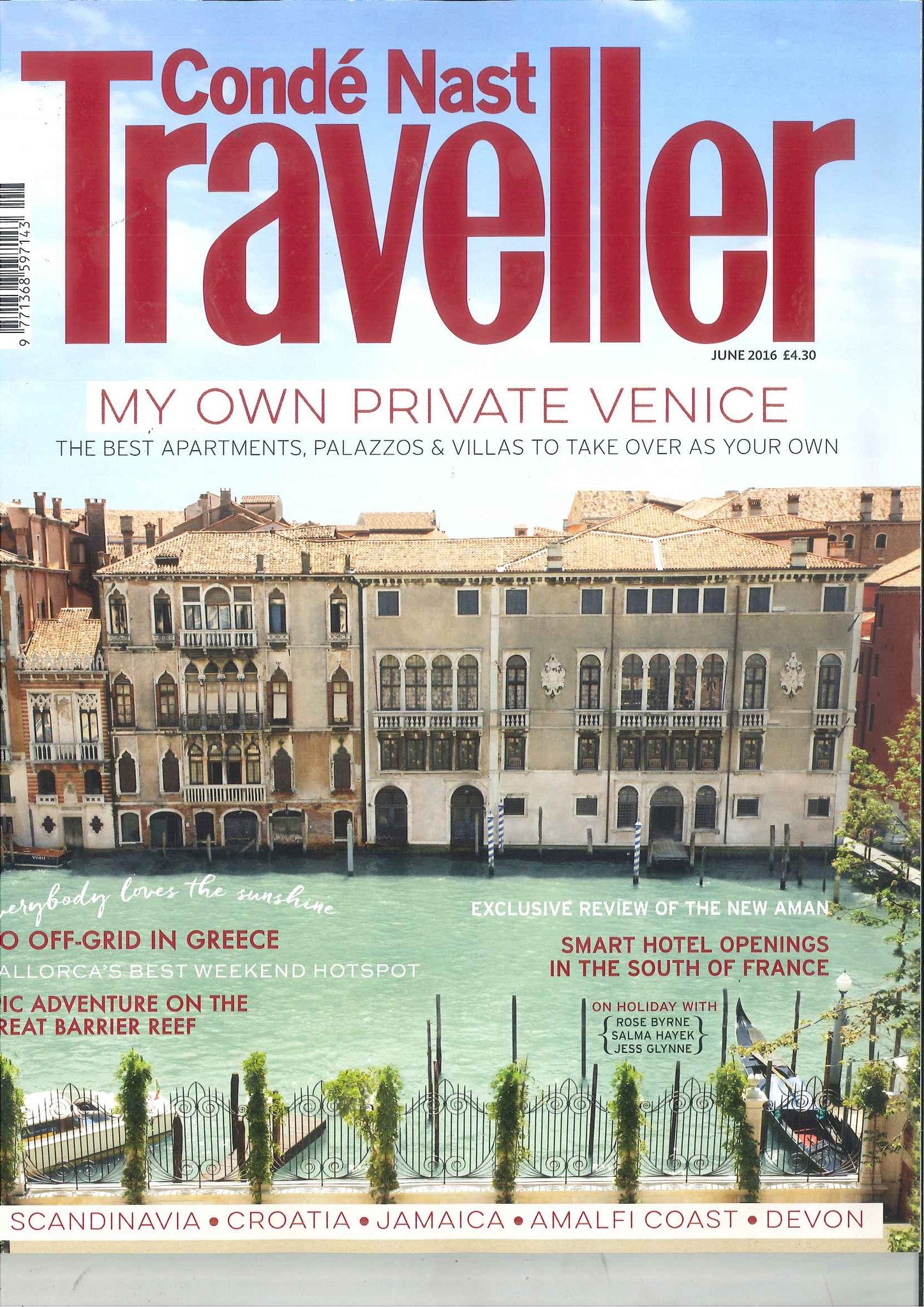 CONDE NAST TRAVELLER MAY '16