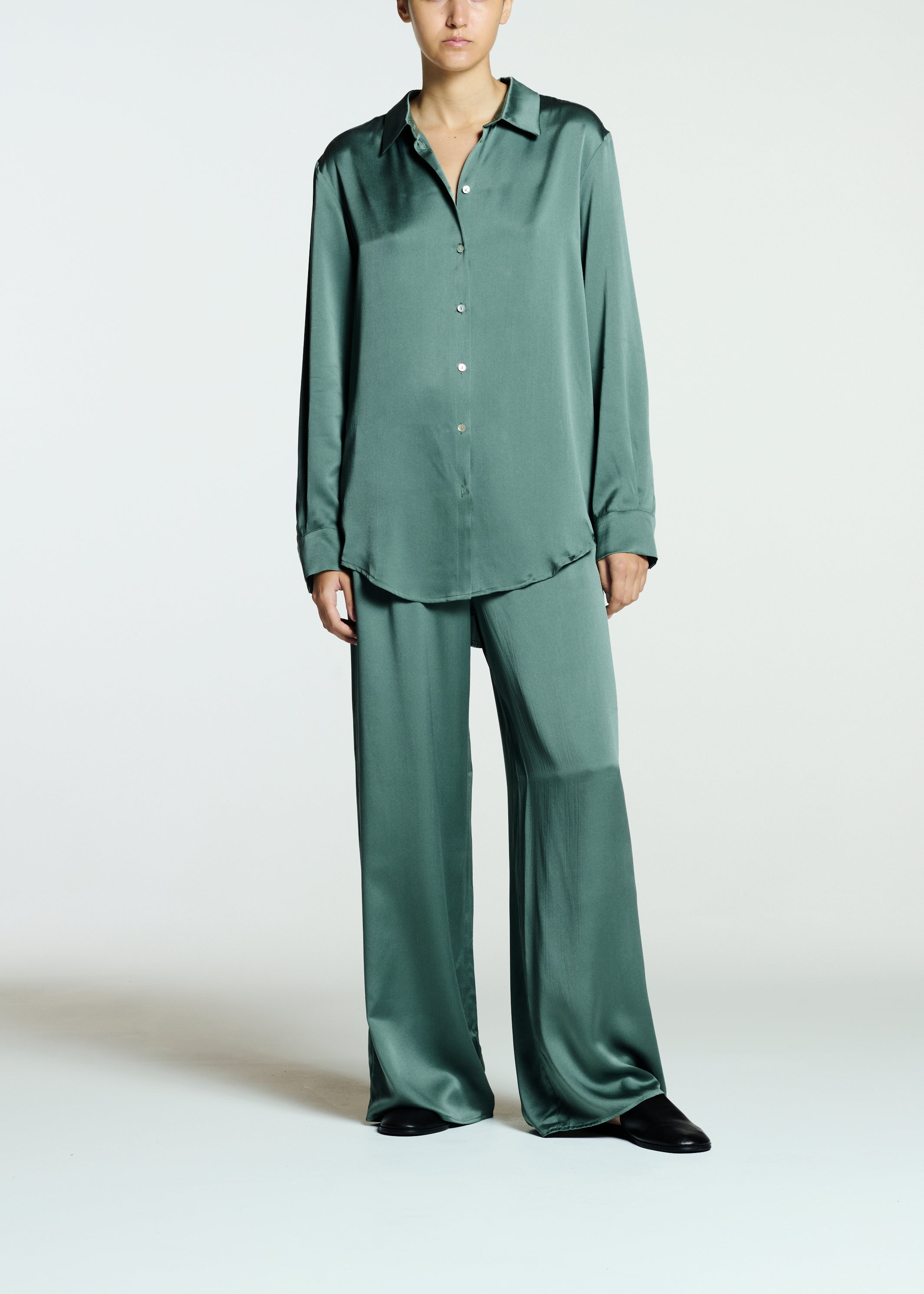 Shop Luxury Silk Pyjamas for Women Asceno Silk Linen Clothing