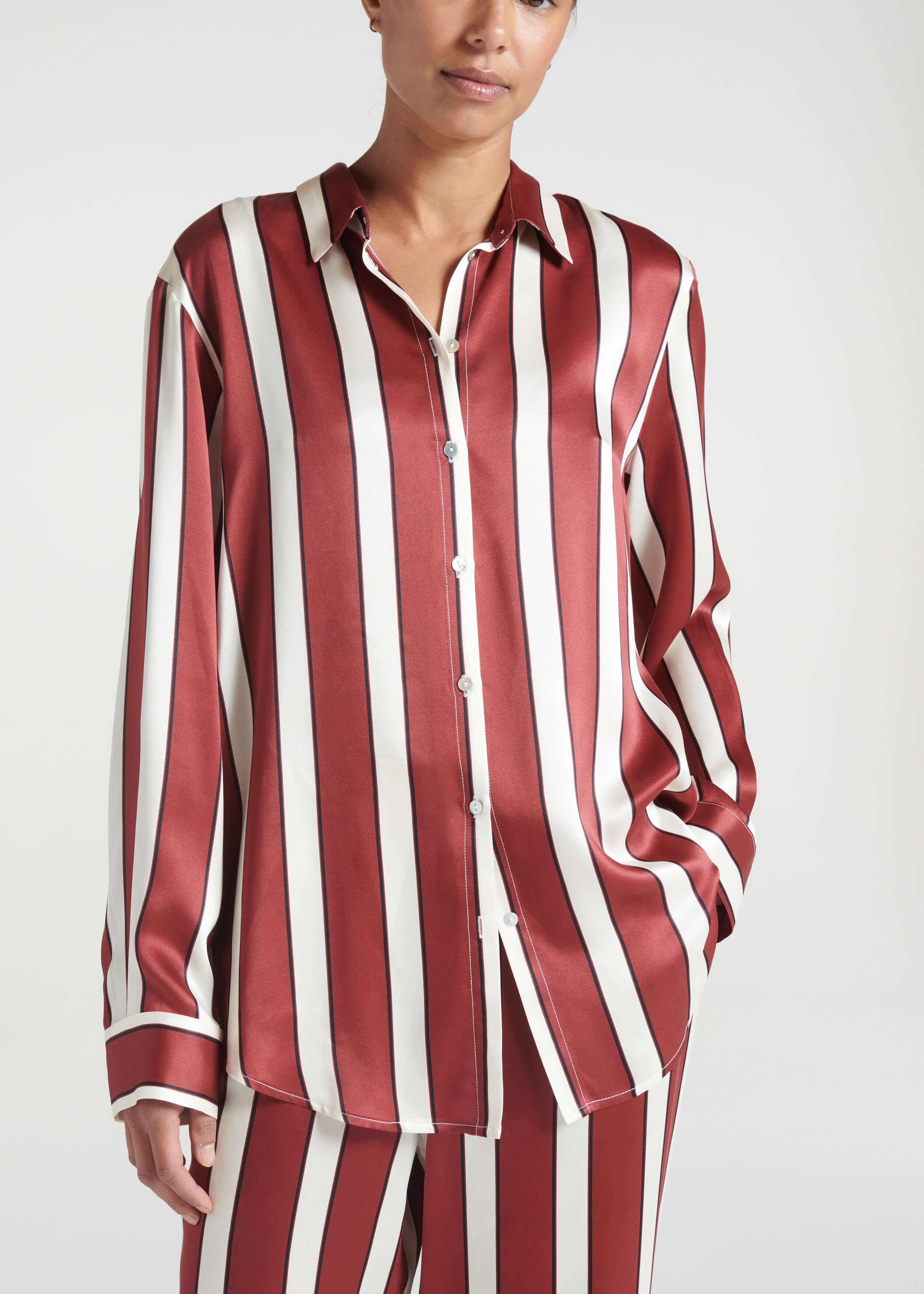 Shop Luxurious Silk & Linen Ladies Shirts | Asceno Clothing