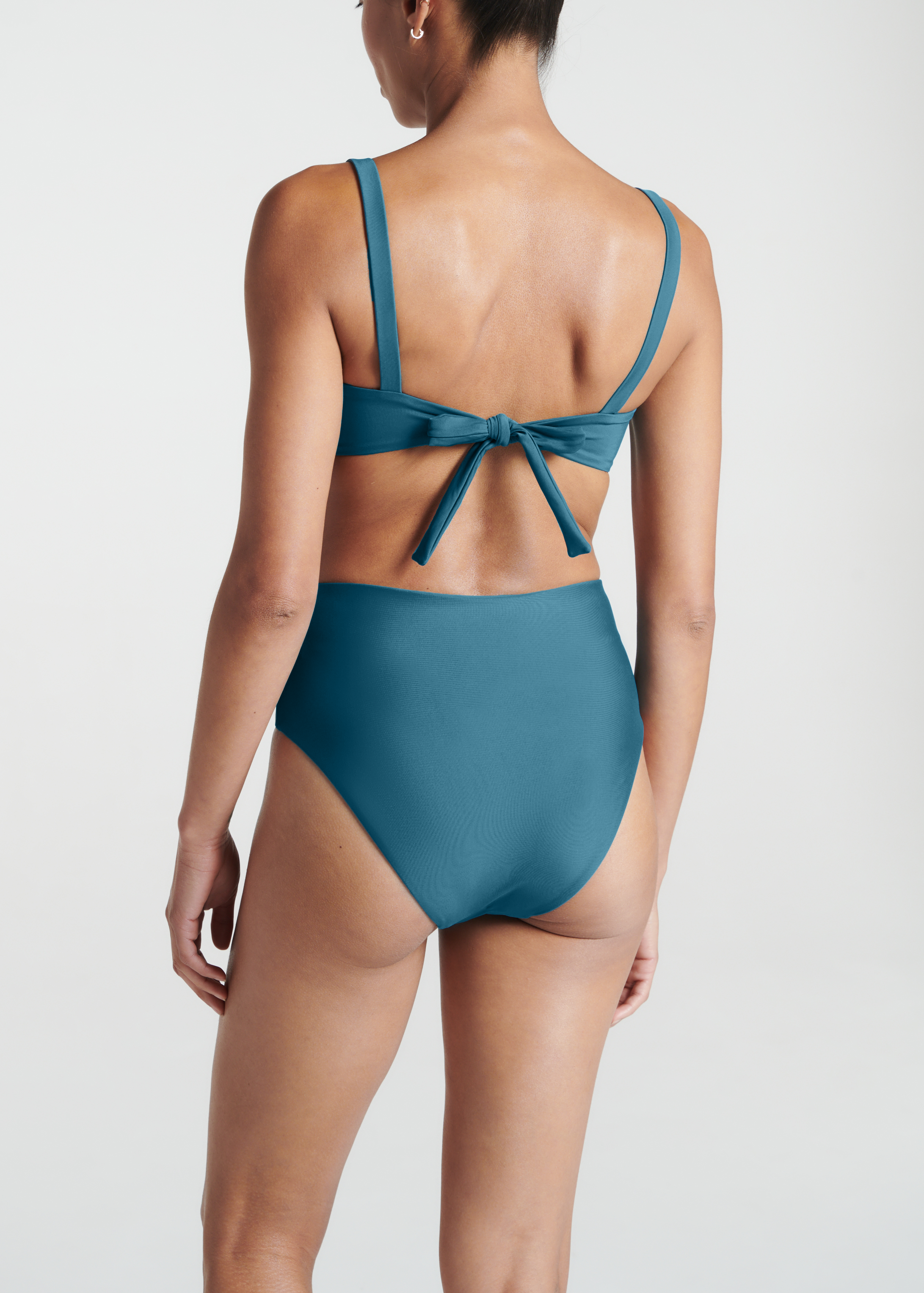 Portofino Bikini Top Marine Blue Recycled Elastane