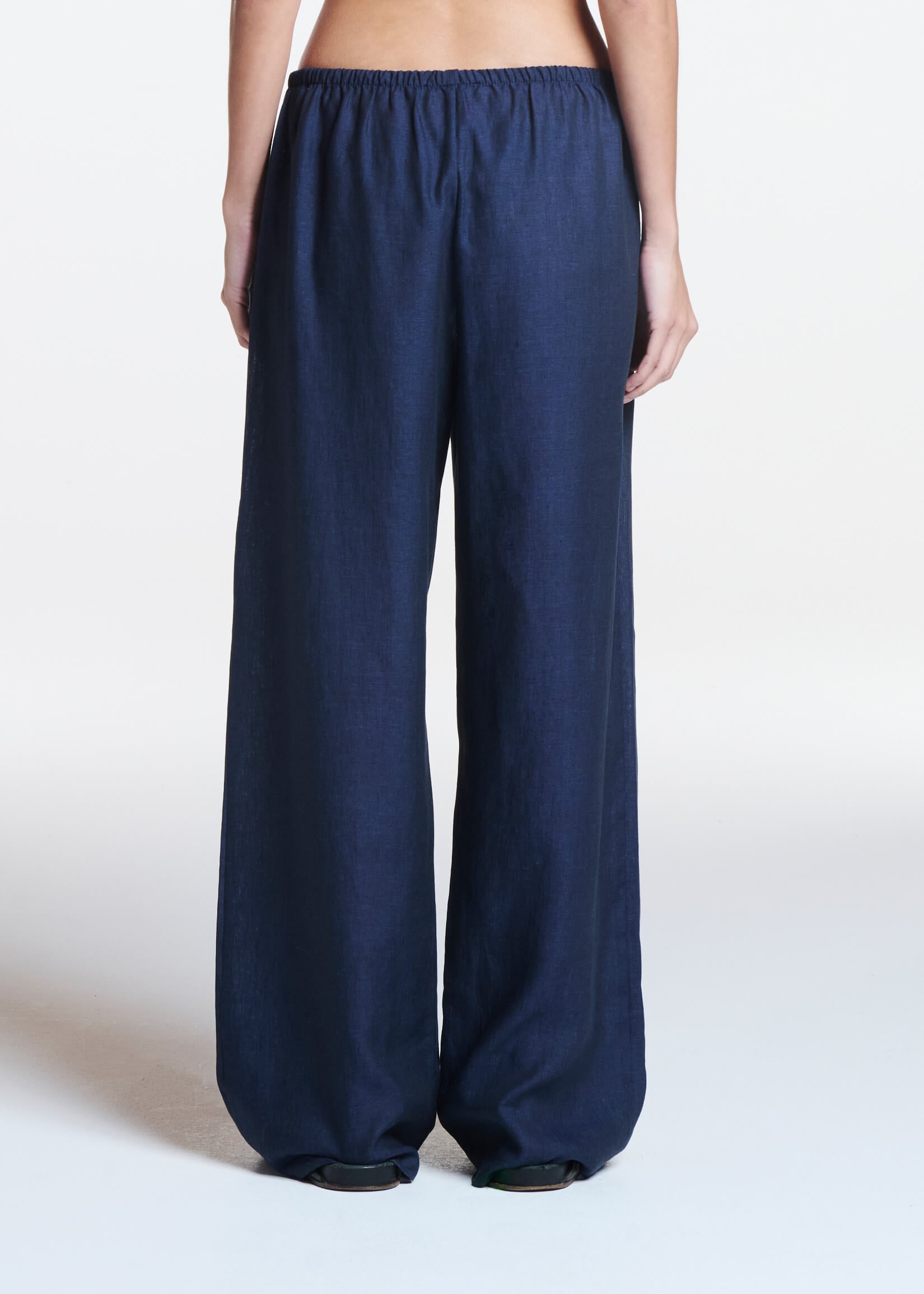 Austin Trouser Ocean Navy Linen