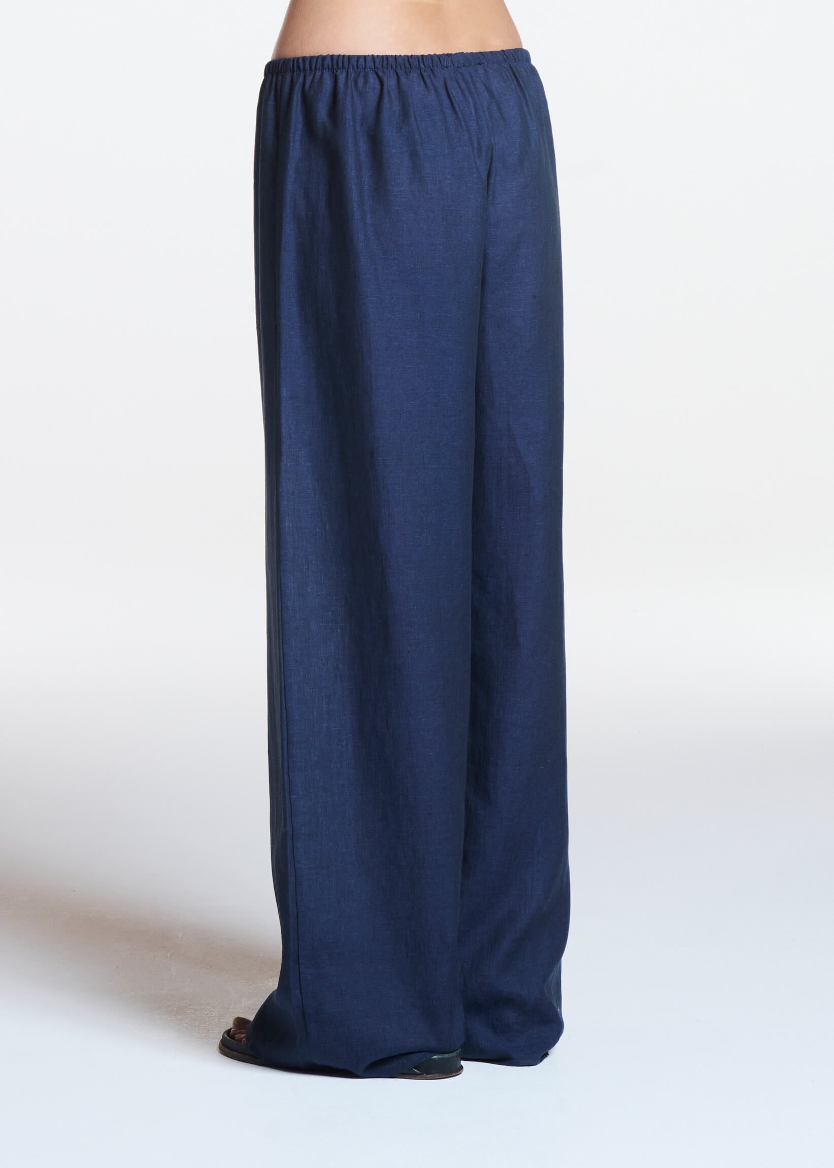 Austin Trouser Ocean Navy Linen