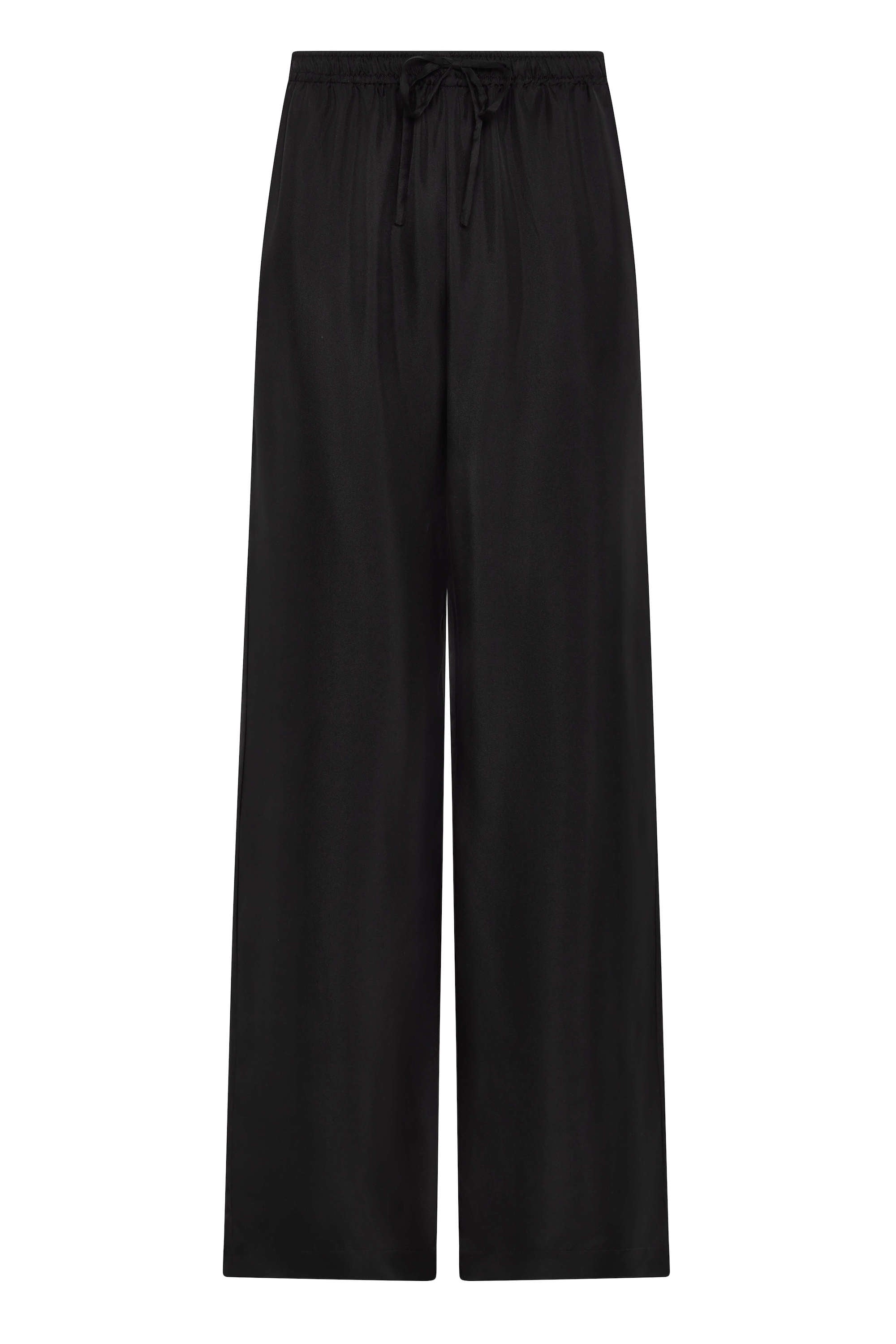 Aurelia Trouser Black Silk Twill