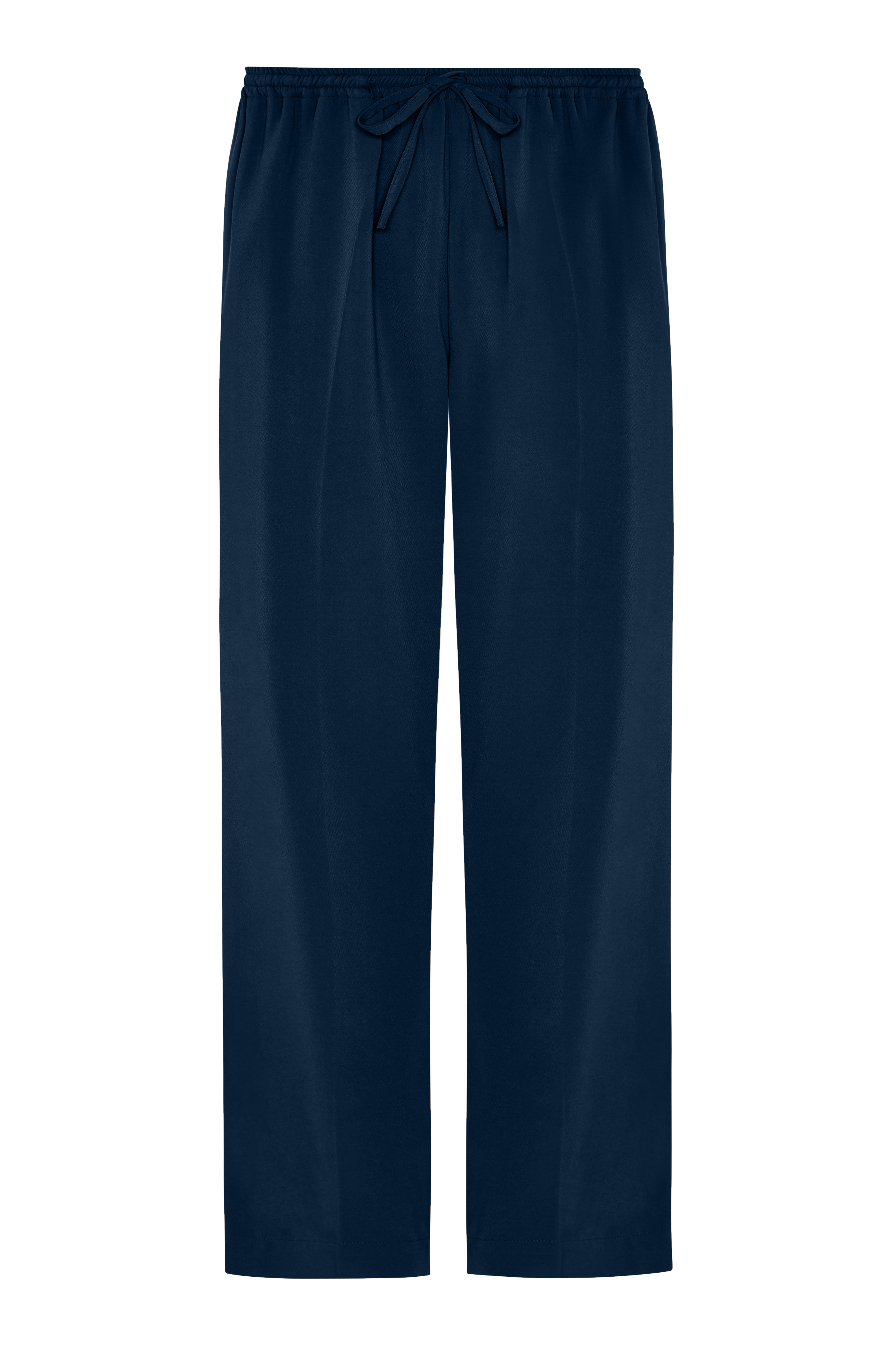 Aurelia Trouser Navy Viscose Crepe