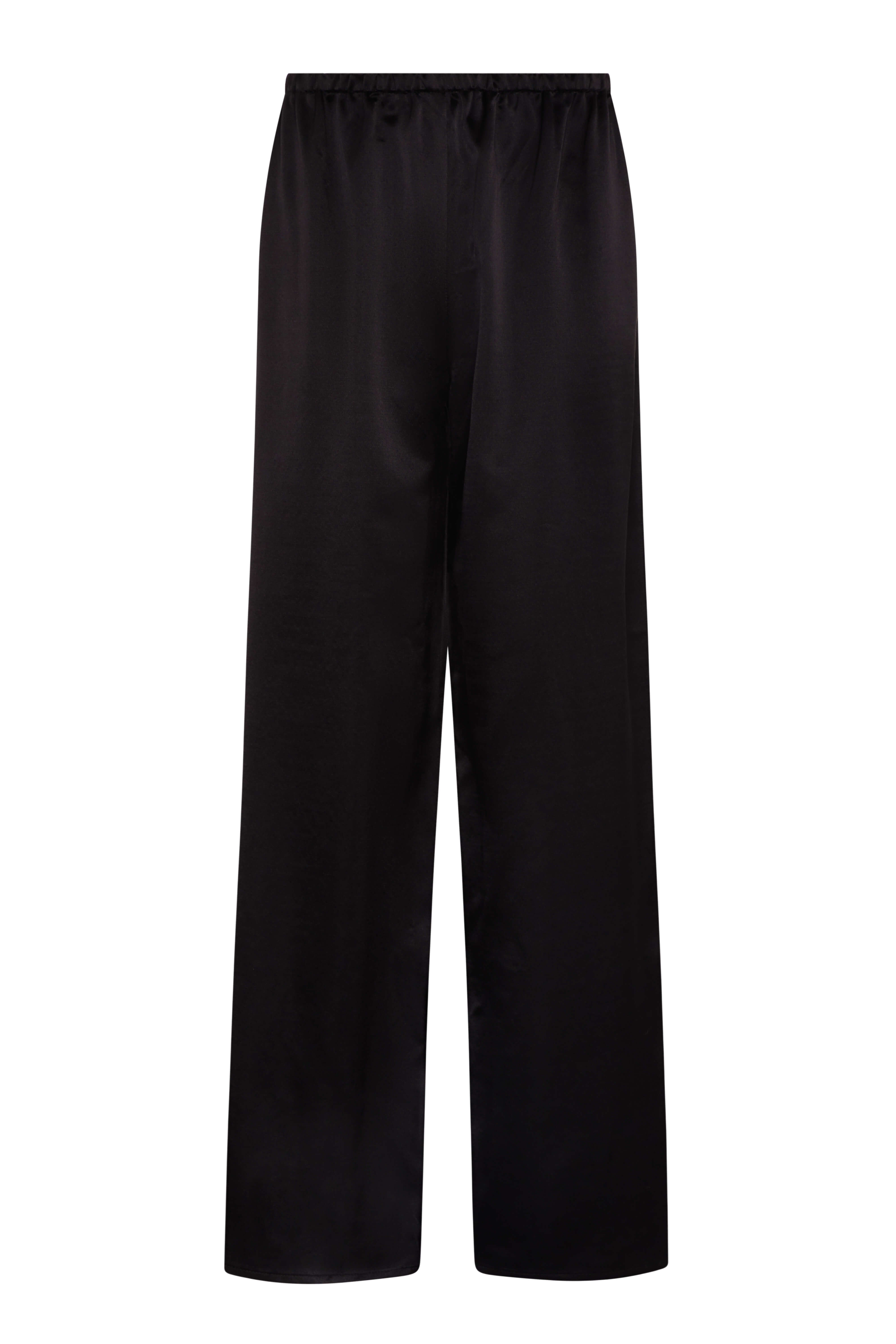 Austin Trouser Black Silk Wool