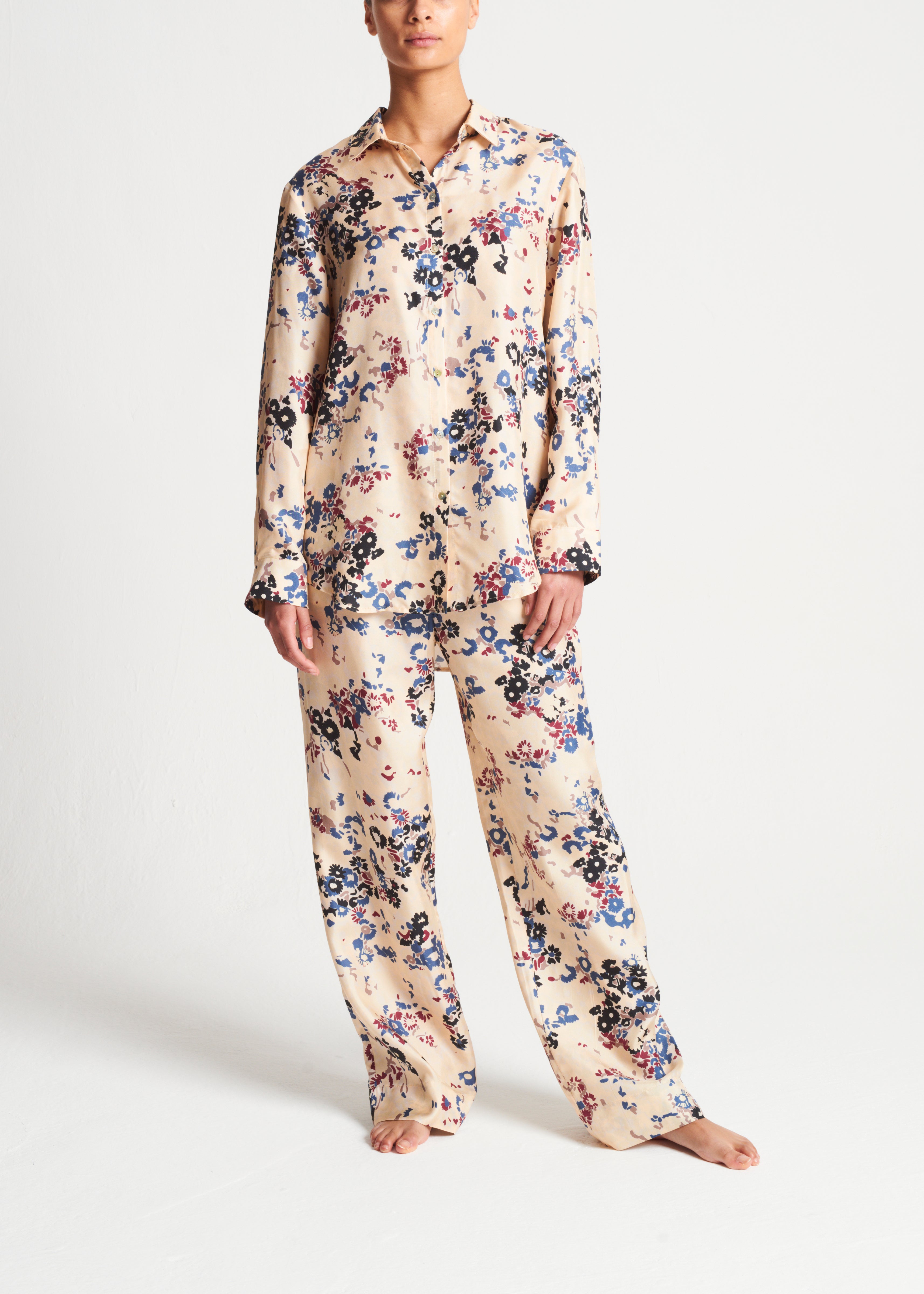 Long pyjama bottoms online womens