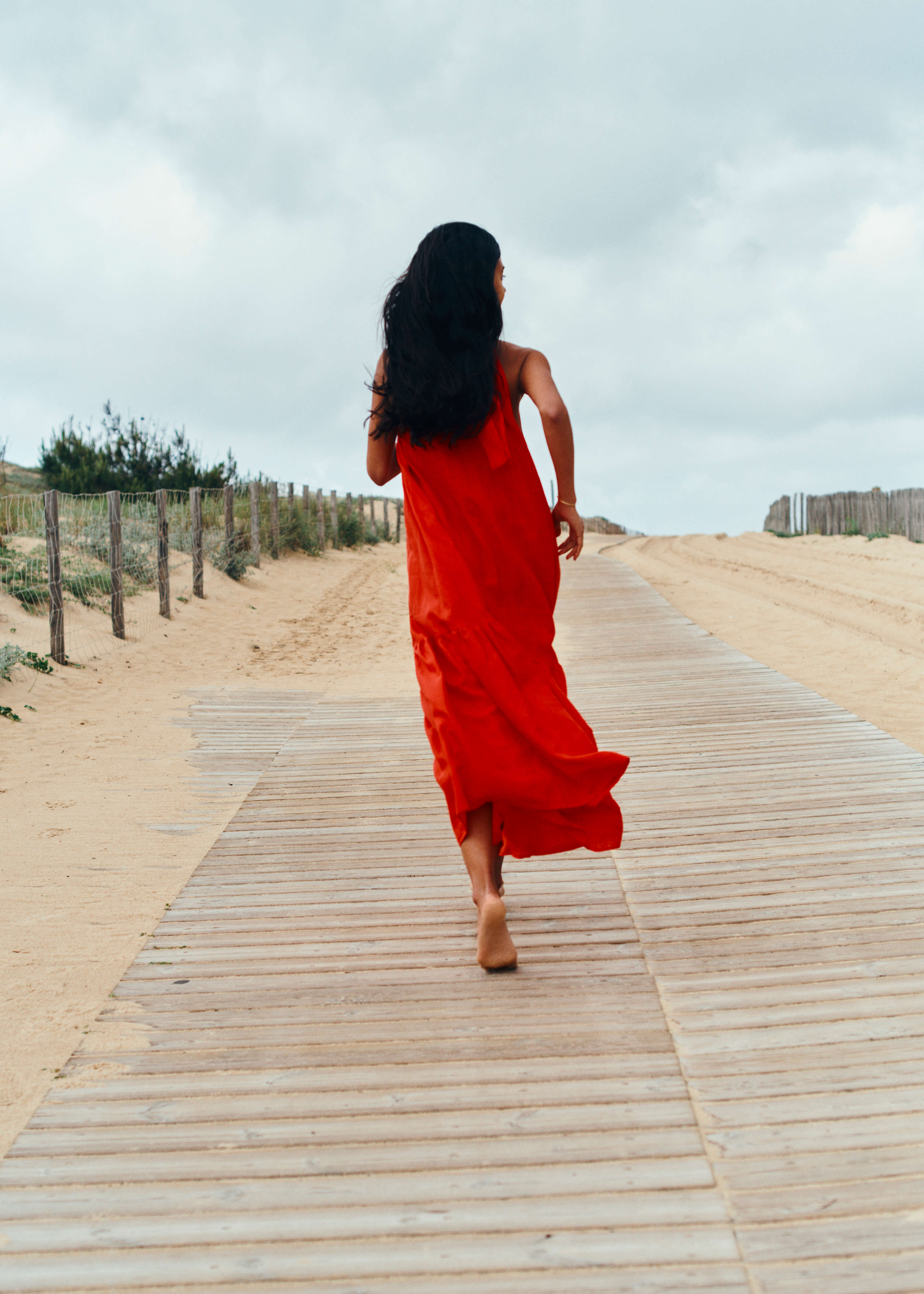 Linen travel outlet dress