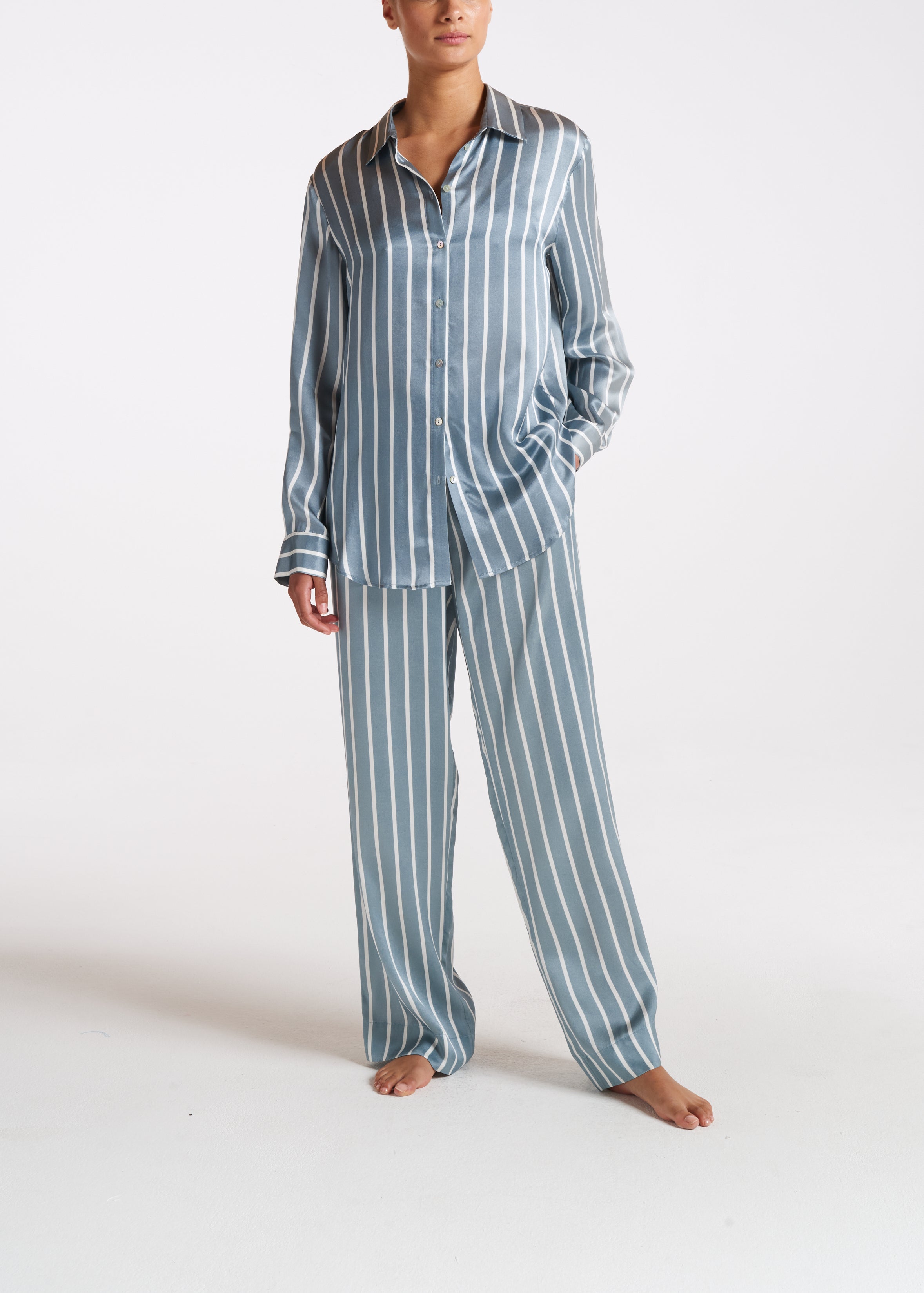 Asceno silk pajamas sale