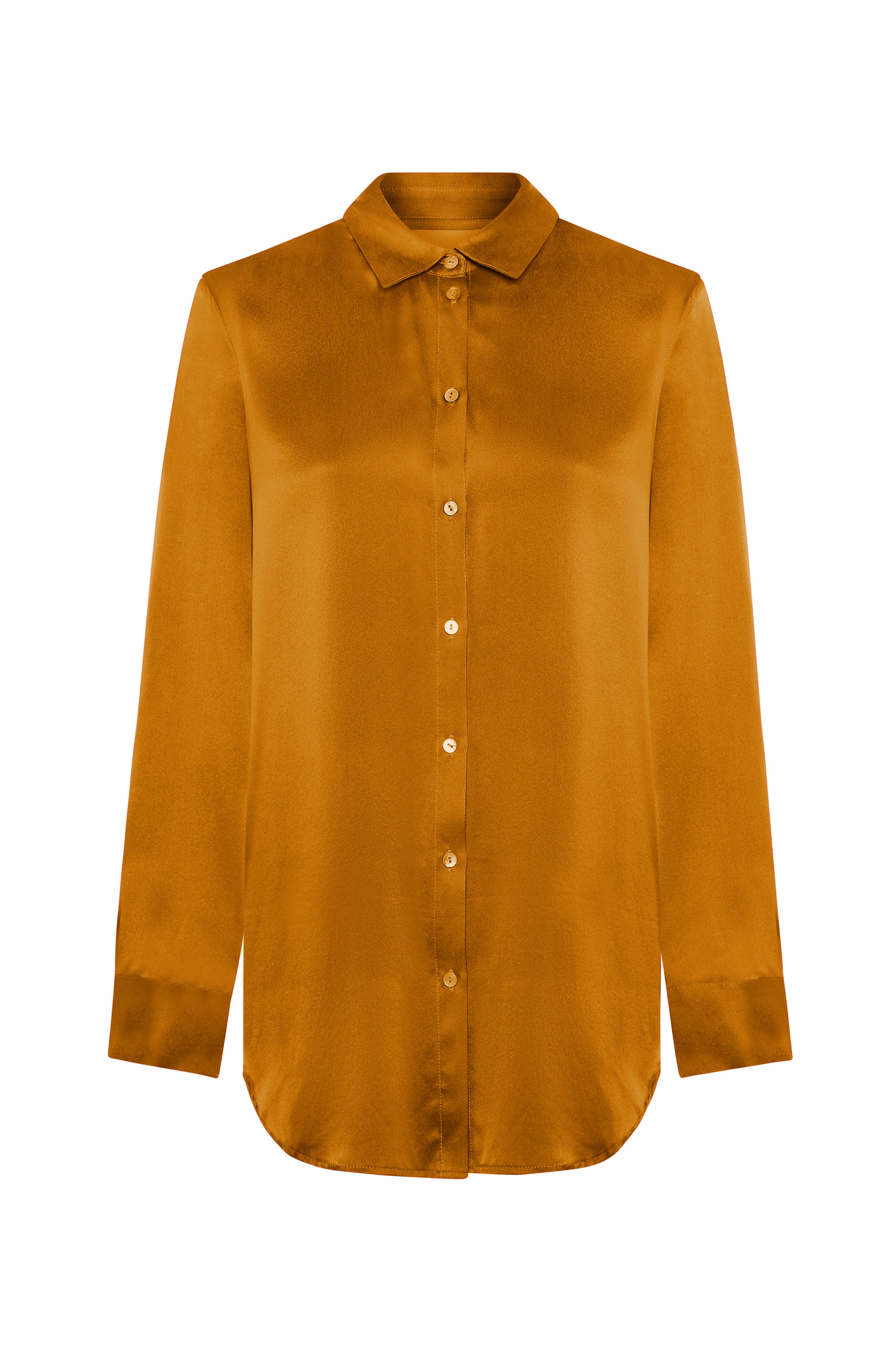 London Pyjama Top Amber Silk