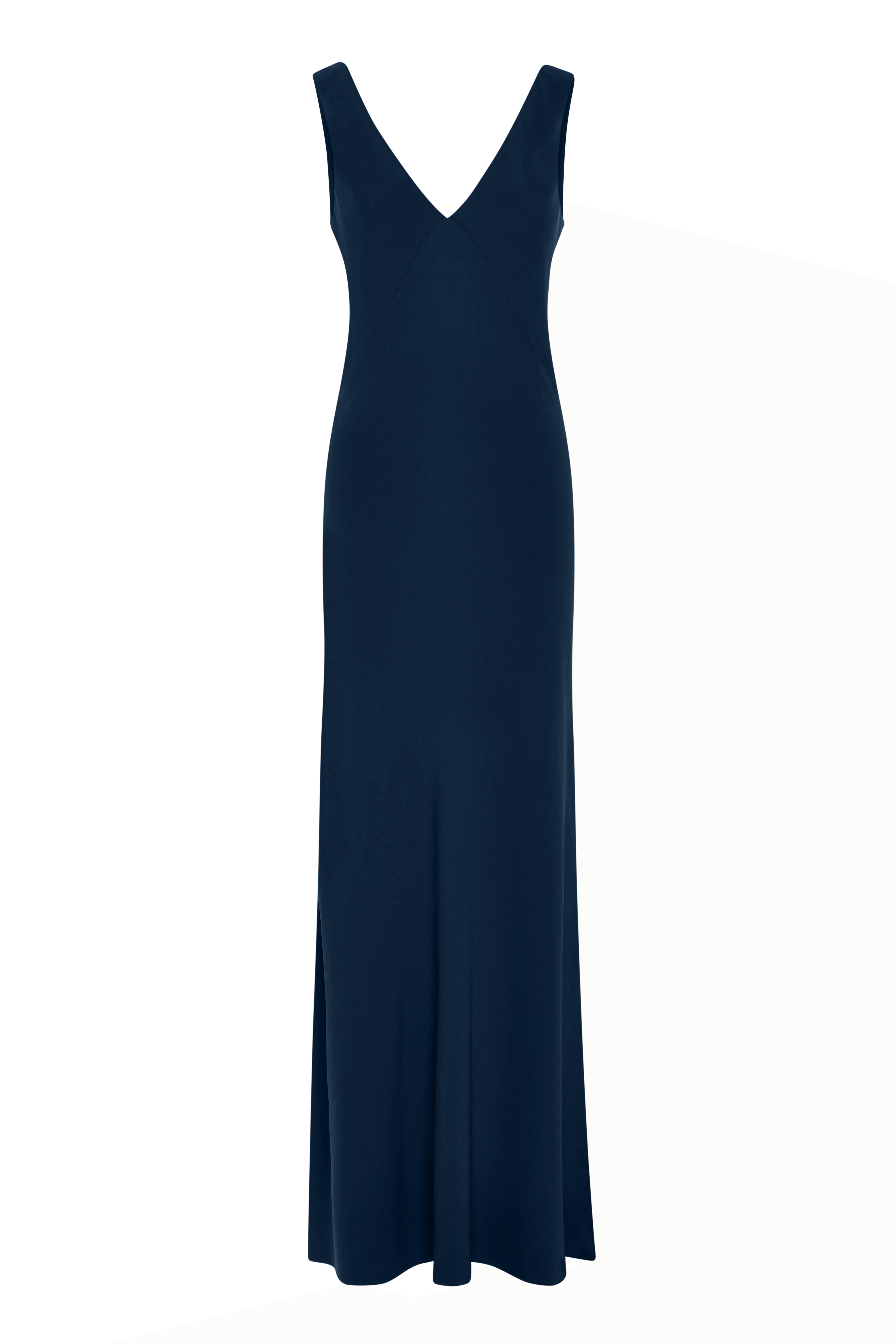 Bordeaux Dress Navy Blue Viscose