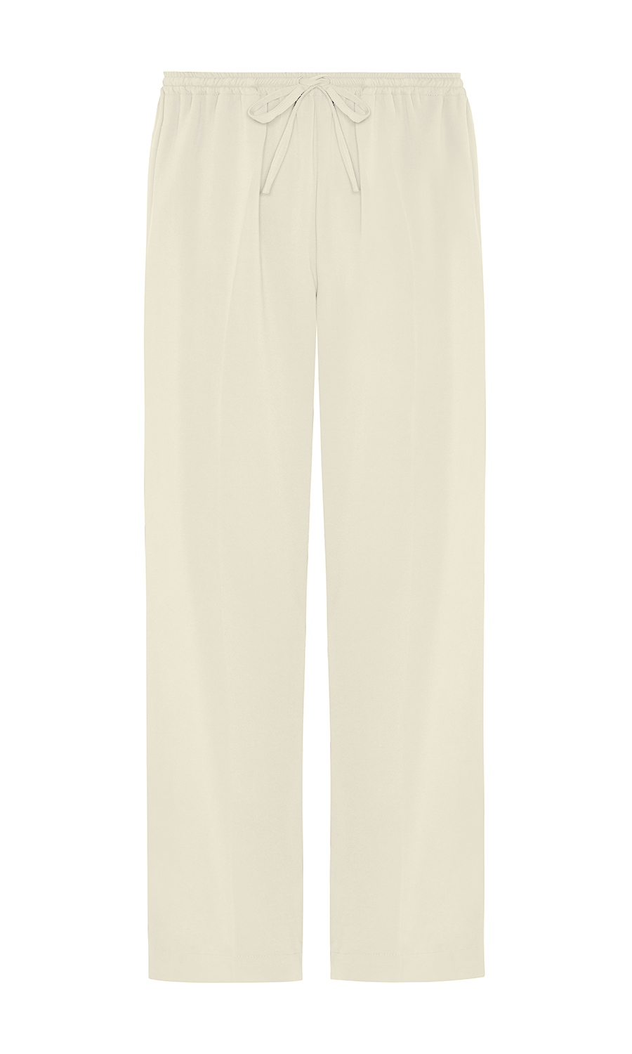 Aurelia Trouser Ecru Viscose Crepe