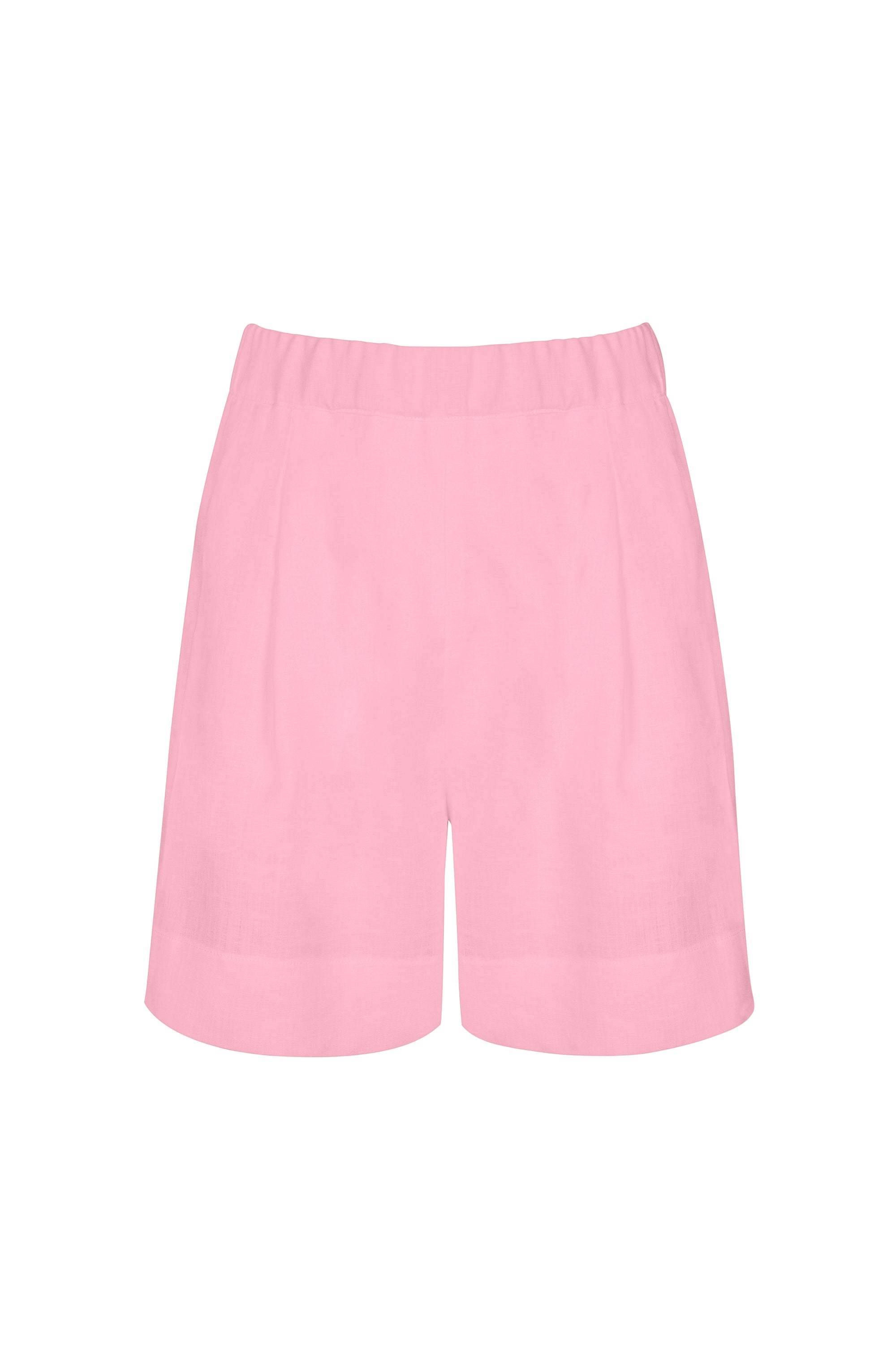 Zurich Short Bubblegum Heavy Linen