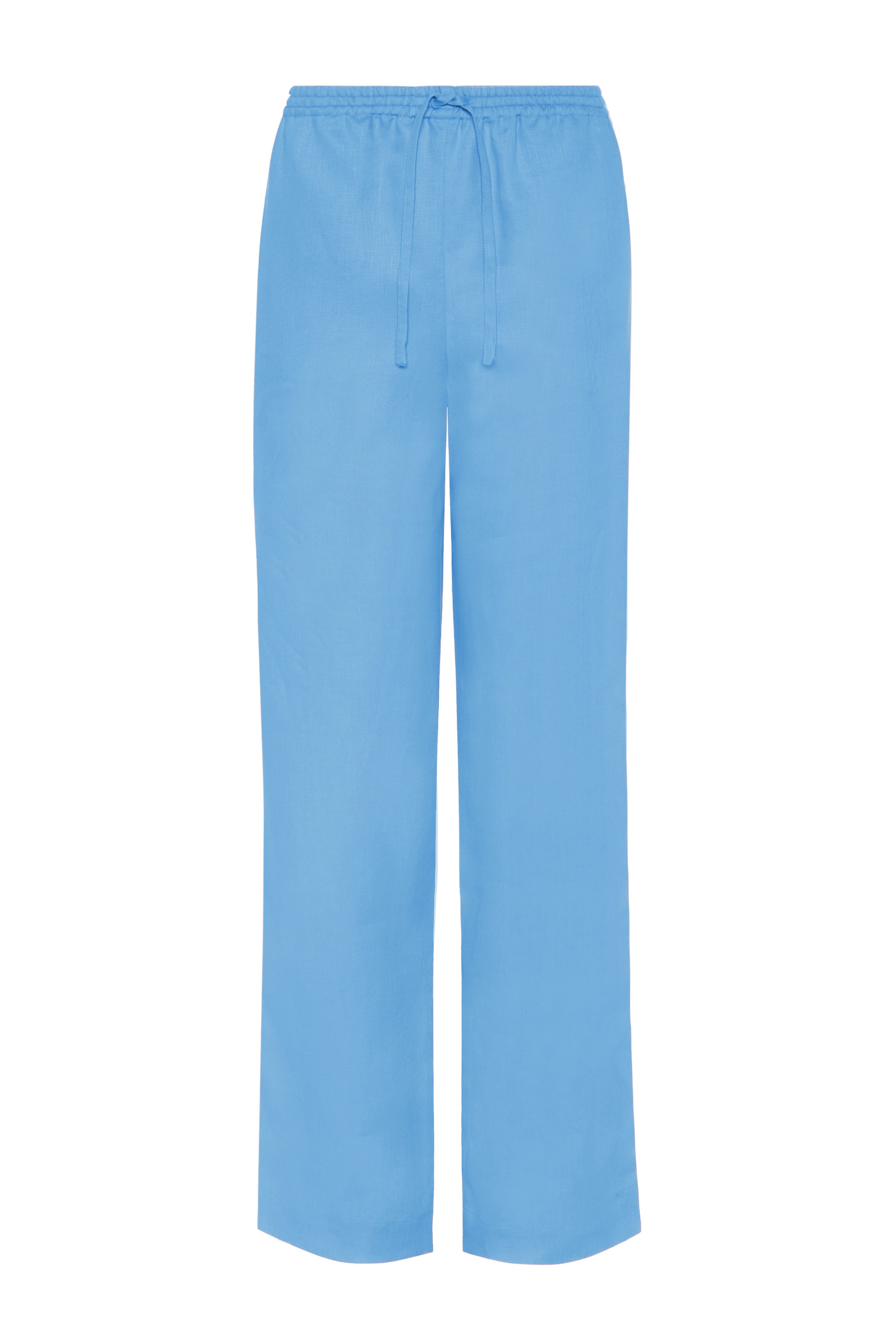 Aurelia Trousers Cornflower Blue Heavy Linen