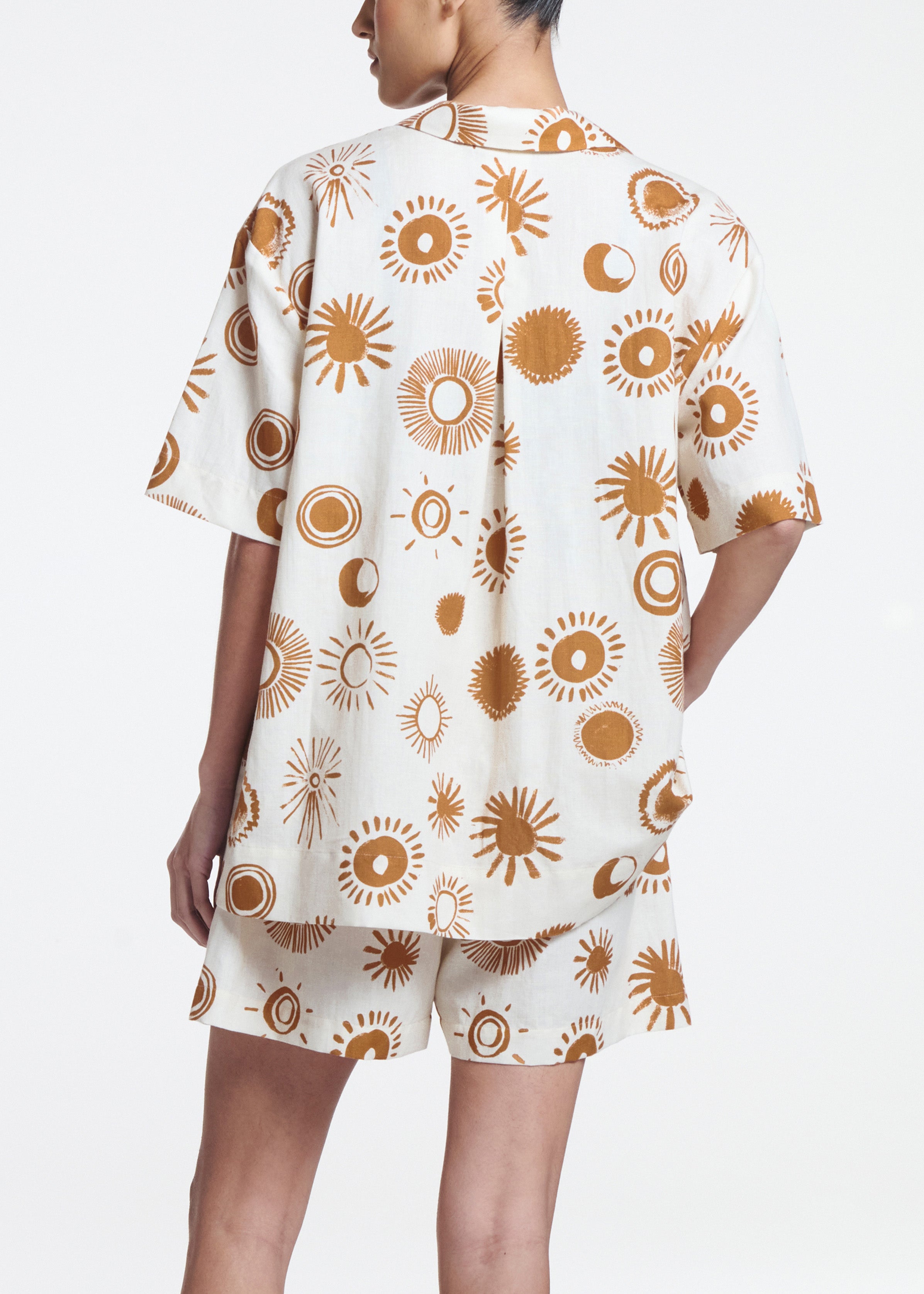 Montauk Shirt Le Soleil Ecru Linen Cotton