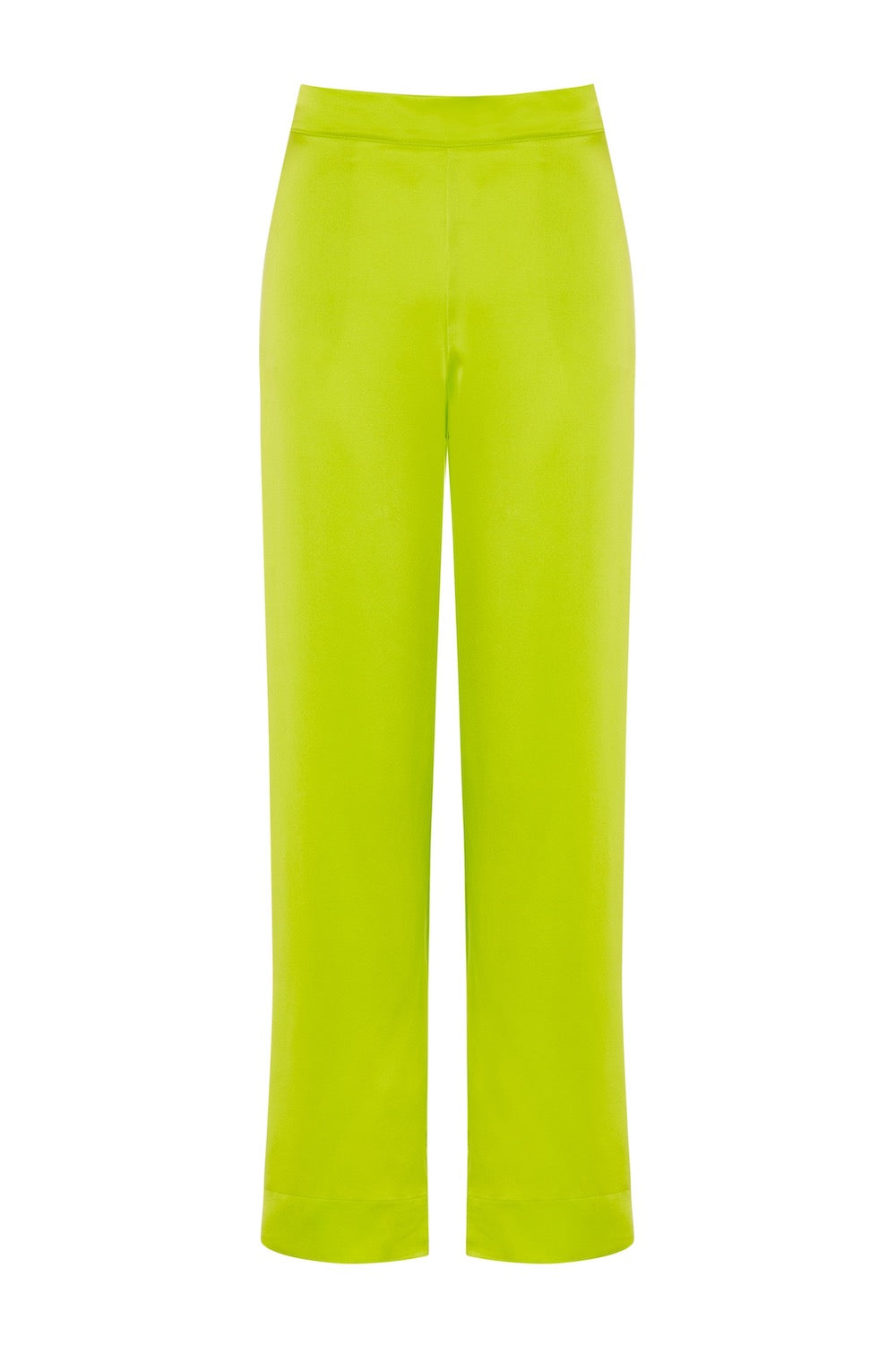 London Lime Punch Silk Pyjama Bottom