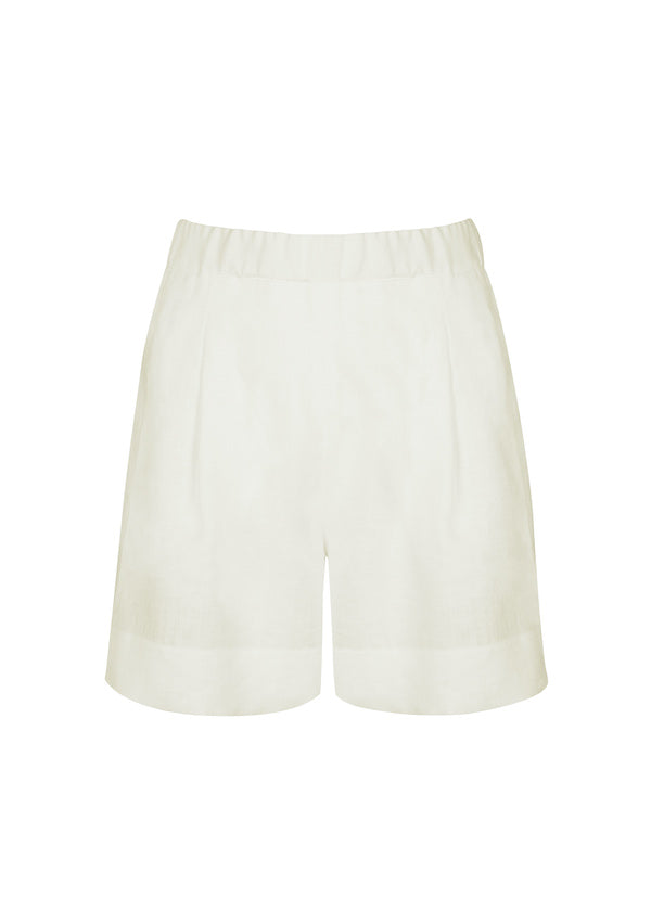 Linen shorts with organic cotton 52485